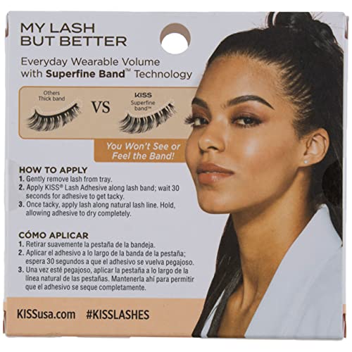 KISS Lashes But Better No Filters Pack of 2