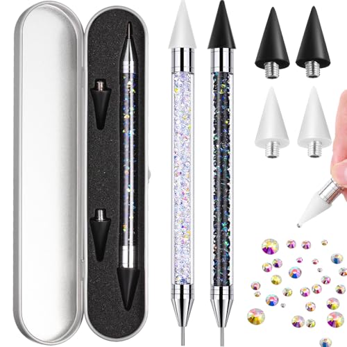 Tatuo Dual-Ended Rhinestone Picker Tool Kit – 2 Pcs Wax Pens