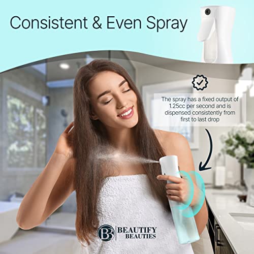 Fine Mist Spray Bottle 10.1oz – Hair, Plants & Cleaning