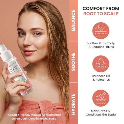 Hair Growth Serum Oil for Women - Vegan Formula for Thicker Hair