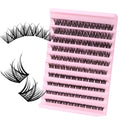 FADVAN Lash Clusters D-Curl Wispy Spikes Eyelash Extensions DIY