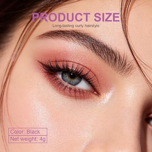 Waterproof Curling Mascara with Metal Wand - Volume & Length