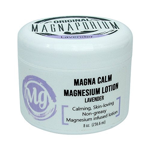 ? Thick & Luxurious Magnesium Body Lotion | 8 Fl Oz | Handcrafted with Pure Zechstein Magnesium & Organic Oils | Lavender | Deep Relaxation & Muscle Relief