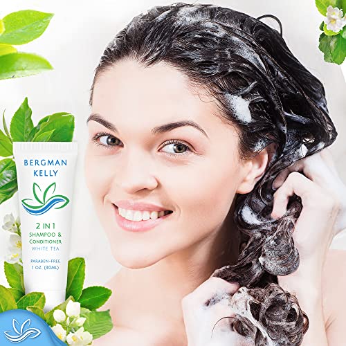 Travel Size 2in1 Shampoo & Conditioner - 1 fl oz, 100 Pack