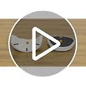 Velvet Makeup Vanity Chair with Wheels & Adjustable Height