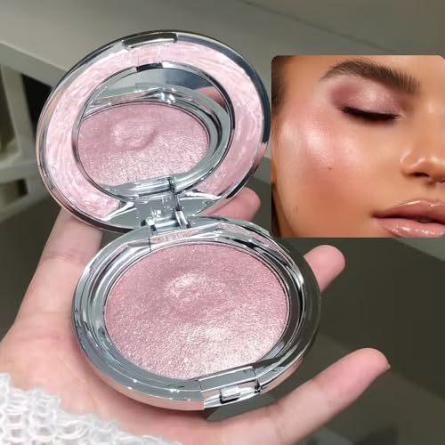 Pink Glow Waterproof Shimmer Highlighter Cream