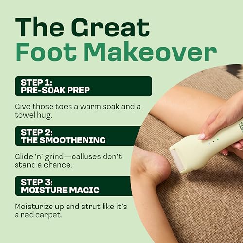 Rechargeable Electric Callus Remover for Smooth Feet