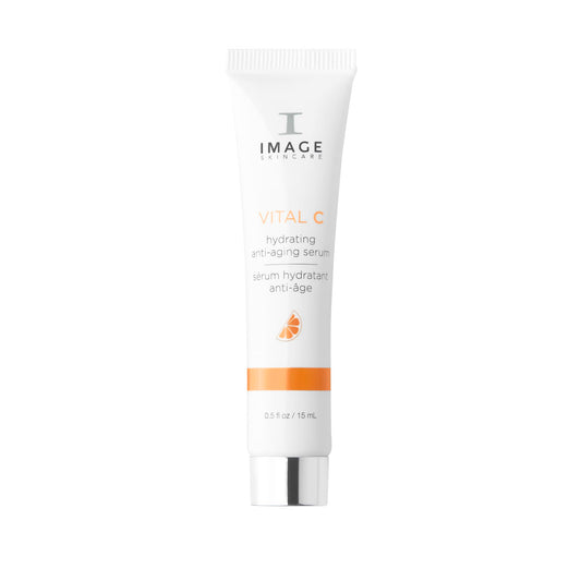 IMAGE Skincare, VITAL C Hydrating Anti-Aging Serum, Holiday Beauty Stocking Stuffer, Potent Vitamin C to Brighten, Tone and Smooth Appearance of Wrinkles, 0.5 fl oz