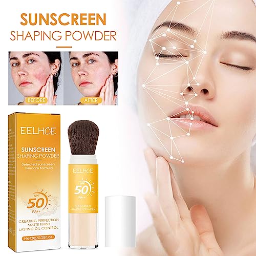 Dulele Sunscreen Setting Powder SPF 50 - Mineral Matte (2 Pack)