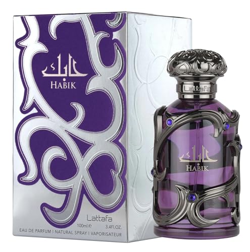 Lattafa Habik Eau de Parfum for Men – 3.4 oz