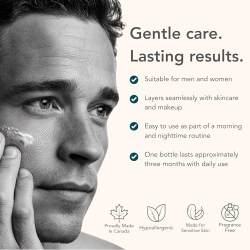 Riversol Dark Circle & Puffy Eye Cream Multi-Peptide Formula with Matrixyl | Reduces Wrinkles | Sensitive Skin Safe | Fragrance Free | Dermatologist-Developed | 4 Month Supply |