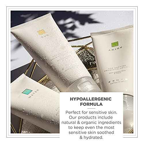 Zents Age Defying Probiotic Lotion (Travel Size - Ore Fragrance) Anti-Aging Body and Hand Cream with Organic Shea Butter & Hyaluronic Acid, 1 fl oz, TSA Approved