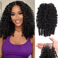 Burmese Curly Crochet Human Hair 16 Inch 120g 15A