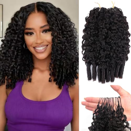 Burmese Curly Crochet Human Hair 16 Inch 120g 15A