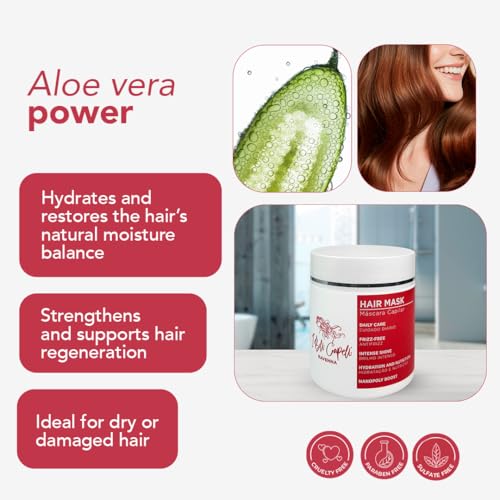 Brazilian B-tox Hair Straightening Kit with Aloe Vera Mask