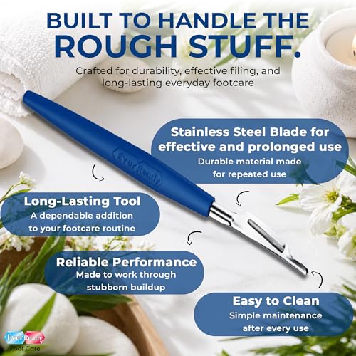 Professional Foot File for Corns and Calluses – Easy Home Pedicure