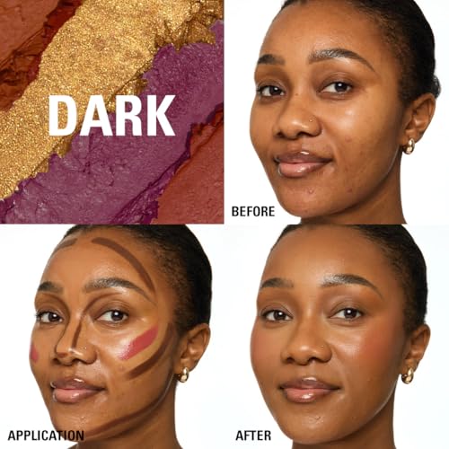 Revolution Everything Base Face Palette - Vegan Multi-Use Contour & Highlight Kit