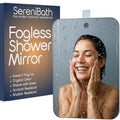 Fogless Shower Mirror for Shaving and Grooming - SereniBath