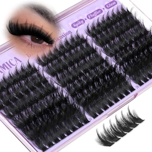 Spiky Manga Cluster Lashes 12-20mm 200D Volume D Curl