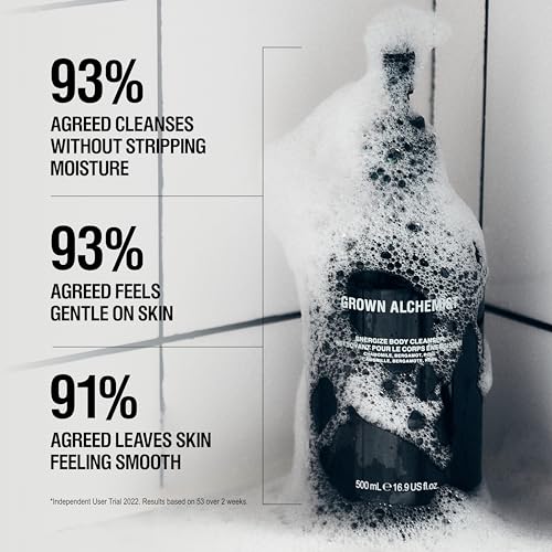 Grown Alchemist Energize Body Cleanser 500ml Hydrating Botanical Shower Gel