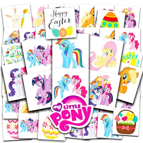 My Little Pony Temporary Tattoos Easter Egg Fillers Bundle 120+