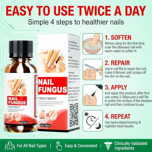 Chamex Extra Strength Toenail Fungus Treatment with Natural Extracts