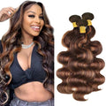 P4/30 Body Wave Human Hair Bundles - 26/28/30 Inch, 300g