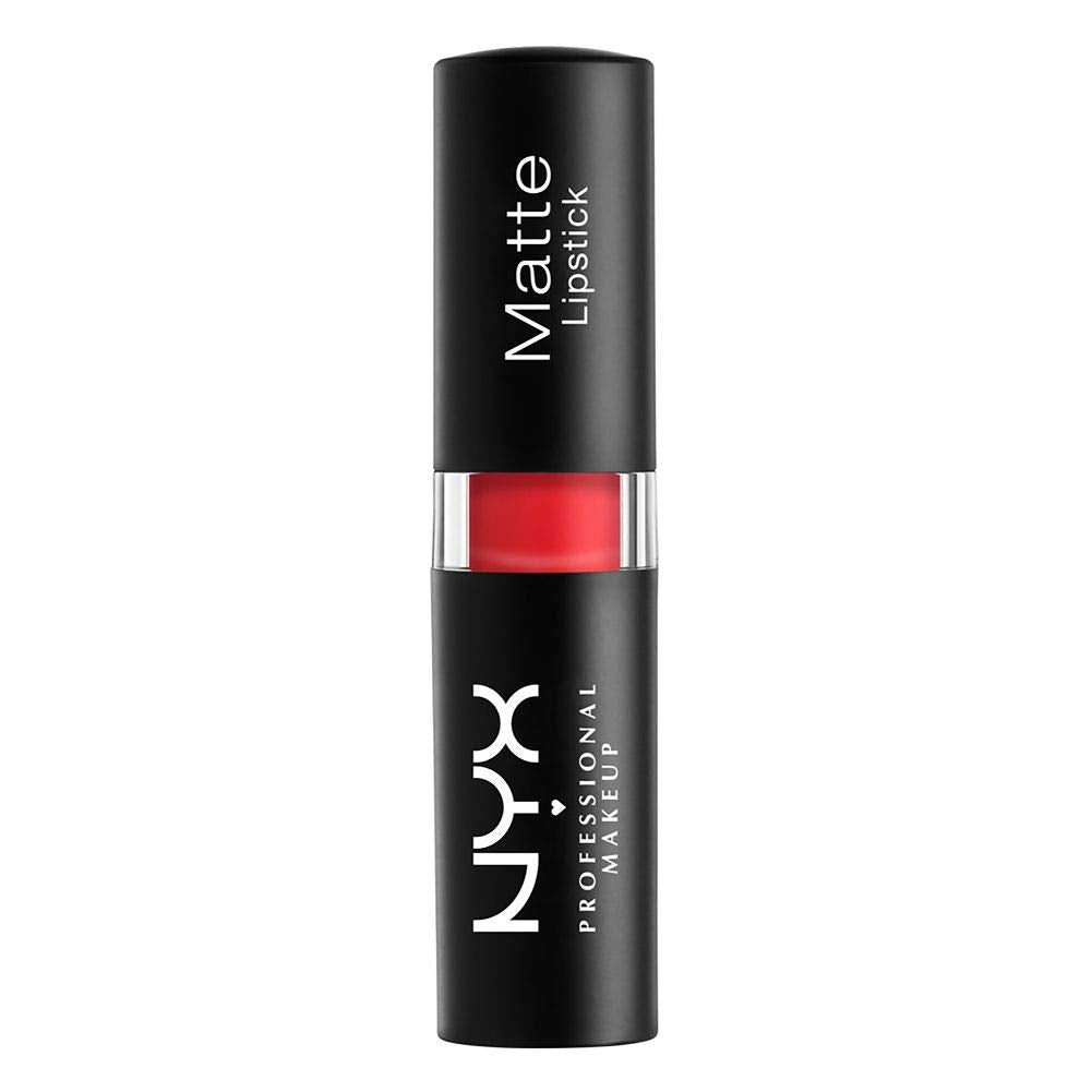 NYX PROFESSIONAL MAKEUP Matte Lipstick - Pure Red (Bright Red-Orange)