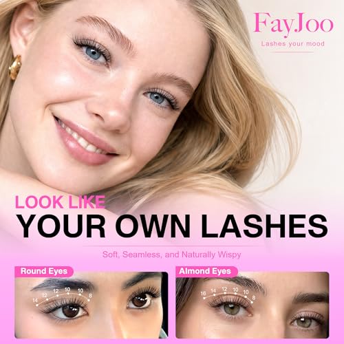 Wispy Lash Clusters DIY Extensions Kit 8-16mm C-Curl