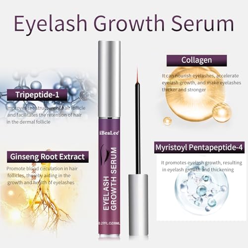 Eyelash Growth Serum for Longer, Thicker Lashes