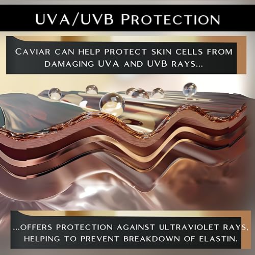 Korean Facial Sheet Masks - Unscented Caviar Essence Spa Masks Packed w/Omega-3s - Nourish, Revitalize & Hydrate Your Skin - Suitable for All Skin Types (Qty 16)