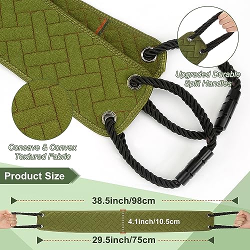 Eaxun 38.5" Exfoliating Back Scrubber with Dual Handles
