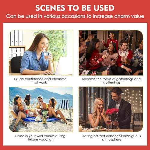 Pheromones Perfumes for Women, Long Lasting Mist Spray Perfume Oil, Travel Size to Amplify Your Charm and Boost Social Interactions, Attract Men with Our Premium Cologne Perfume Oil