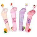 4-Piece High-Shine Lip Gloss Set with Glass Effect