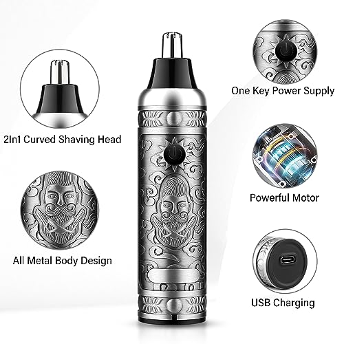 GSKY Professional Hair Clippers & Beard Trimmer Set - 4 in 1 Grooming Kit with USB Charging
