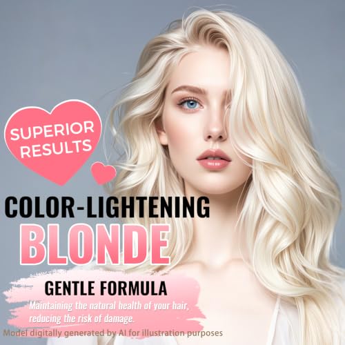 Professional Hair Bleach Powder - Up to 9 Levels Lift