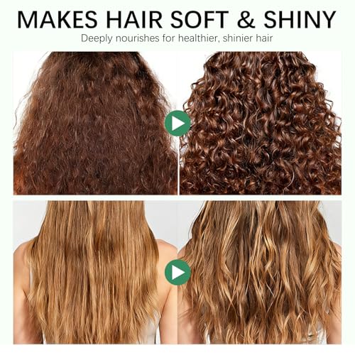 Hair Growth Serum with Built-in Brush & Rosemary, 3.38 fl. Oz