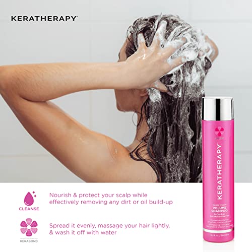 Keratherapy Keratin Infused Volume Root Boost and Volumizer Spray, 8.5 fl. oz., 251 ml - Root Booster for Hair Volume with Kerabond Technology, Hemp Seed Oil, Sea Kelp, & Hydrolyzed Silk