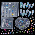 Ocean Silicone Nail Molds - 3D Sea Shell & Starfish Designs