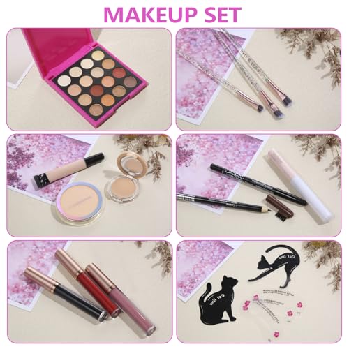 Complete Makeup Kit Set for Teens & Women with Brushes