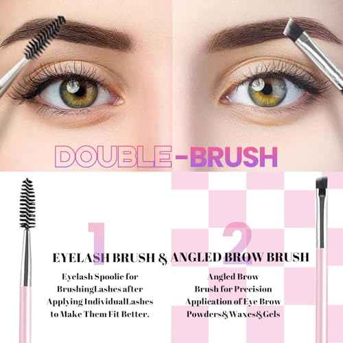 DIY Lash Extension Kit with 684pcs Lashes Clusters,1X/2X Magnification Compact Mirror with Light,Lash Bond and Seal,Eyelash Remover Tweezers Applicator Mascara Brush(50-60-80-100D)