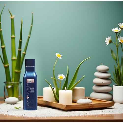 Leaf & Flower Nurishing Shampoo 12 oz | Necessities And Essentails Packaging (Blue/Damage Correction)