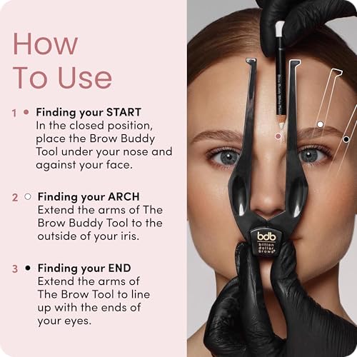Billion Dollar Brows Brow Buddy Kit - Eyebrow Shaping Tool
