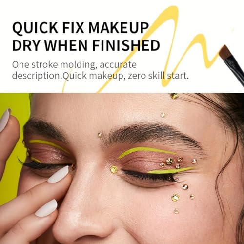 MAEPEOR Matte Gel Eyeliner 12 Color Smooth Cream Eyeliner Gel Pot Long Lasting Waterproof High Pigment Eyeliner Cream for Daily or Cosplay (Matte, 09 Rose)