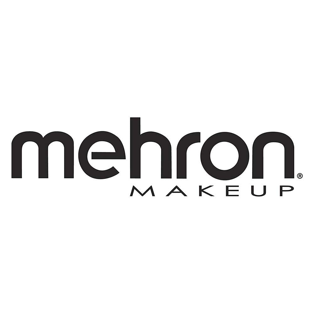 Mehron Makeup StarBlend Cake Makeup | Wet/Dry Pressed Powder Face Makeup | Powder Foundation | Black Body and Face Paint 2 oz (56g)