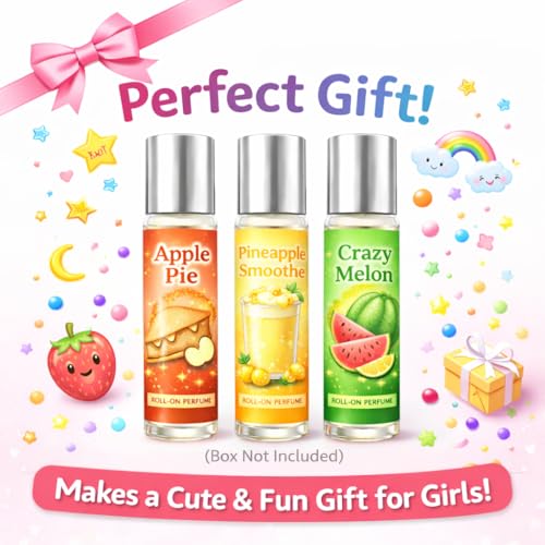 Kids Roll-On Perfume Set - 3 Pack Fruity Scents