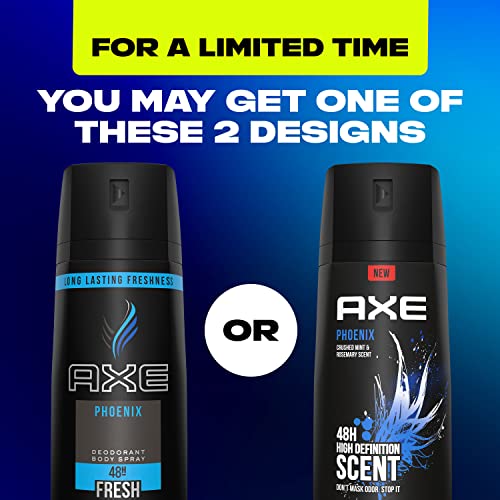 AXE Phoenix Men's Body Spray Deodorant, 4oz (4-Pack)