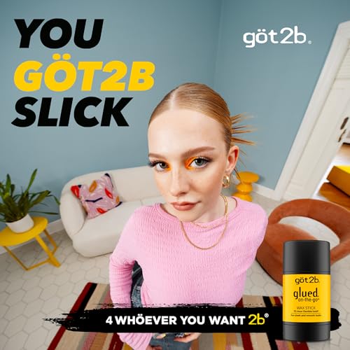 Got2b Glued On-The-Go Hair Wax Stick, 1.8oz