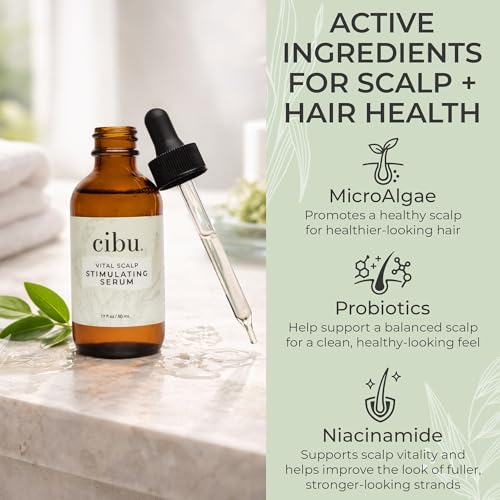 CIBU Vital Scalp Serum 1.69 oz - Leave-In Hair Treatment