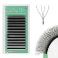 W Eyelash Extensions 4D W Lashes Russian Volume Premade Fans Natural Soft Matte Professional Salon Supplies(4D,0.07,D,8-15mm)
